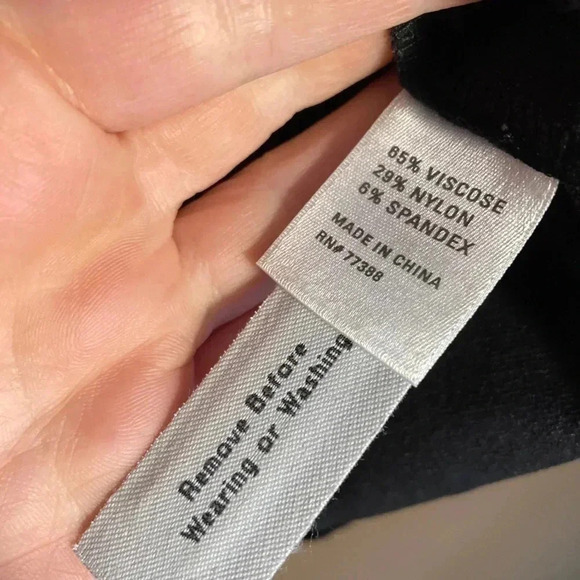 Madewell black  polka dots peplum top - Picture 5 of 5